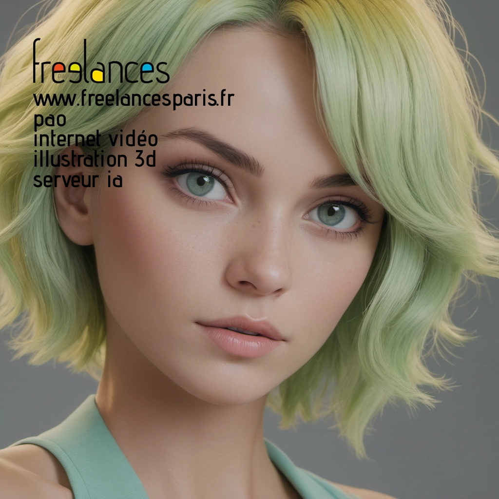 Pao mise en page internet vidéo illustration 3d serveur IA générative AI freelance paris studio de création magazines 8l57f6b0